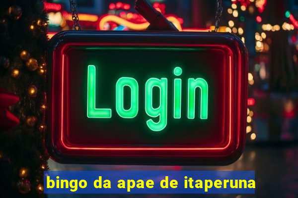 bingo da apae de itaperuna